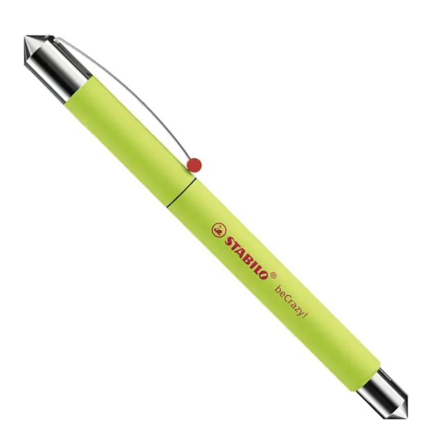Penna Stilografica Stabilo Becrazy Fluo 5040/1-5-41 Kiwi