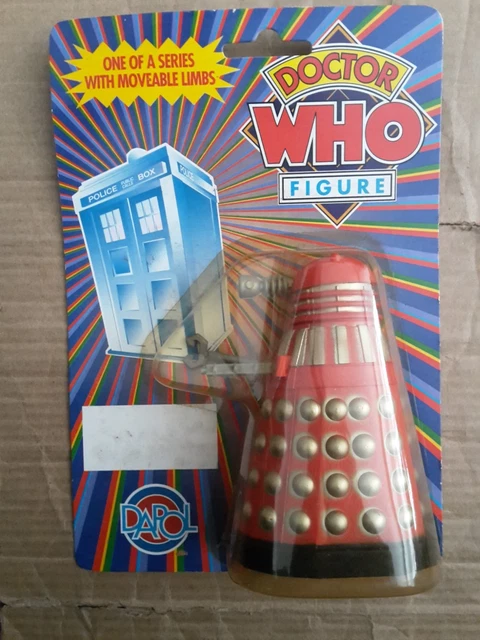 Figurine Doctor Who – The Master – Dapol 1987 – Sous Blister Arc-en-ciel – MINT