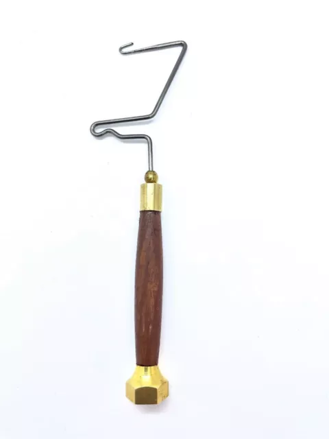 Fly Tying Wooden Handle Whip Finish Finisher Tool,Fly fishing