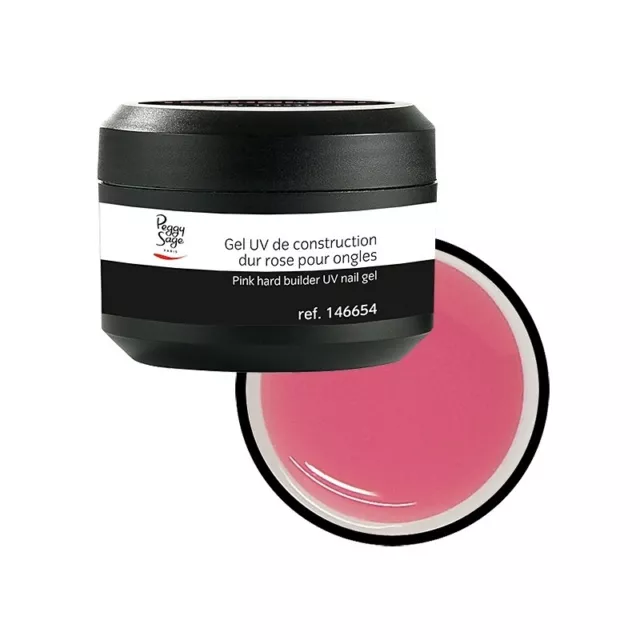 Peggy Sage Techni Gel Uv & Led De Construction Dur Rose 146654  50Gr