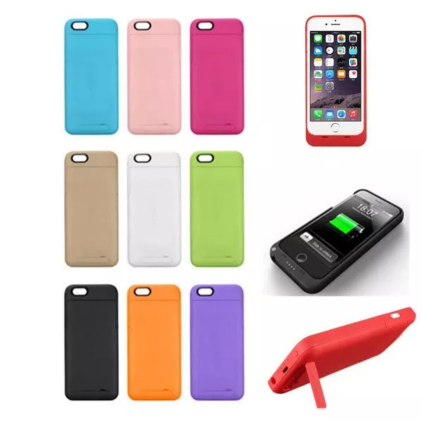 3200mAh iPhone 6 4.7" External Battery Backup Charging Bank Power Case Cover USA