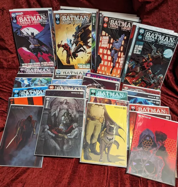 Batman Urban Legends 1-12 Lot Plus Variants chew Nguyen francavilla federici