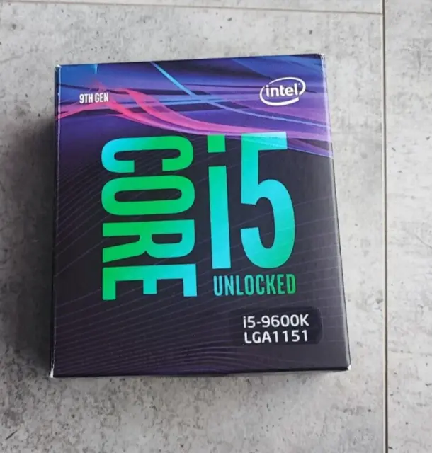 Intel Core i5-9600K 3,70 GHz FCLGA1151 Hexa Core Processeur (BX80684I59600K)