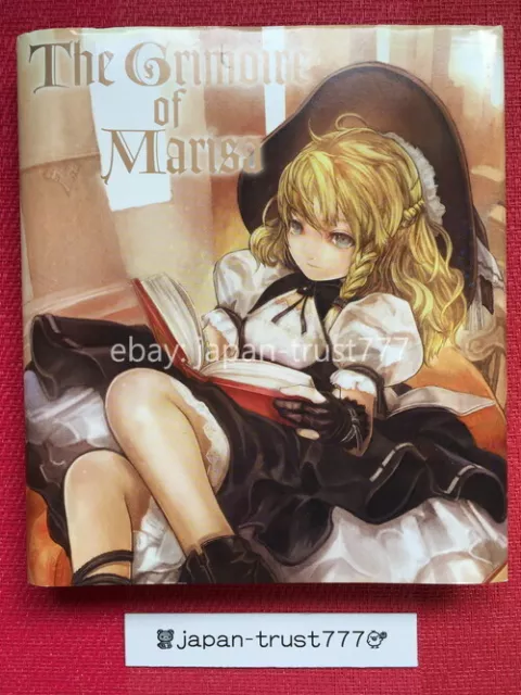 Touhou Project The Grimoire of Marisa ZUN w/CD-ROM Japanese Book Japan