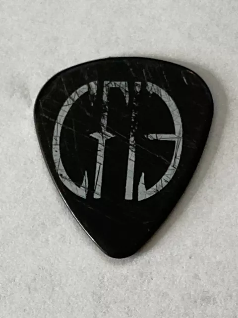 Vintage -Pantera Dimebag Darrell-Black Guitar Pick 1990 Cowboys From Hell Tour 2