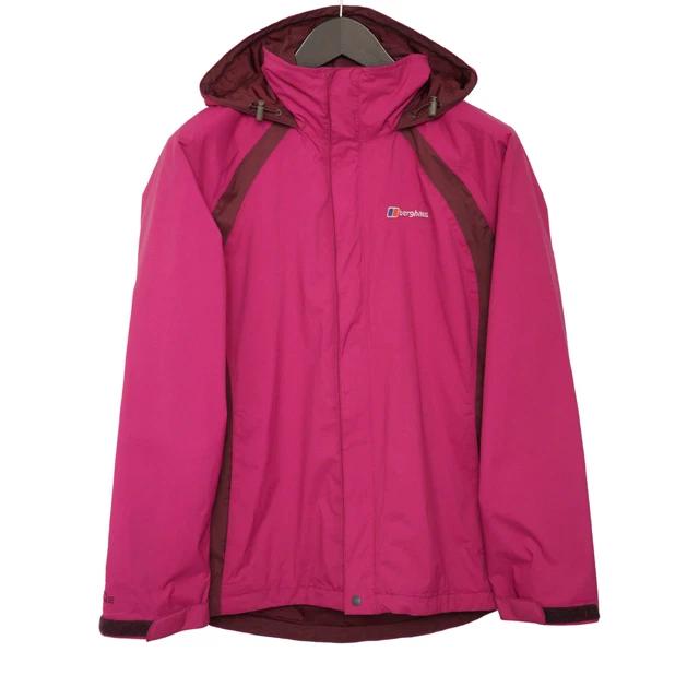 Veste Légère Imperméable Berghaus AQ2 Femme - Taille XS, Violet Avec Capuche - Occasion En Parfait état