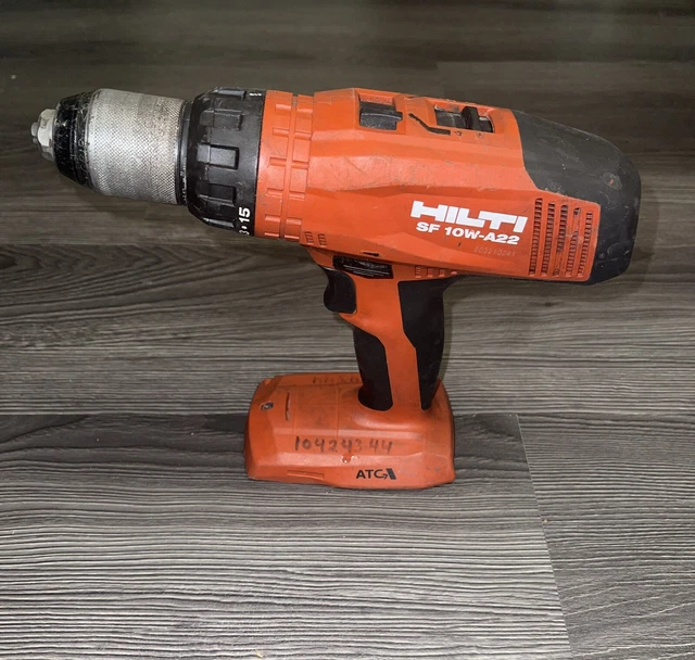 Taladro inalámbrico Hilti 1/2" mandril ATC (SOLO HERRAMIENTA) SF 10W-A22