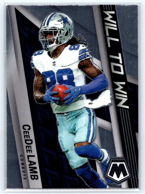 2022 Panini Mosaic #WW-18 CeeDee Lamb     Will to Win
