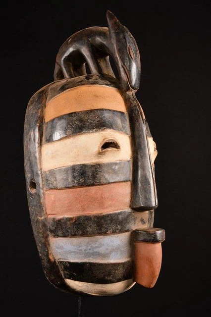 20292 African Old Songye Mask / Mask Dr Congo