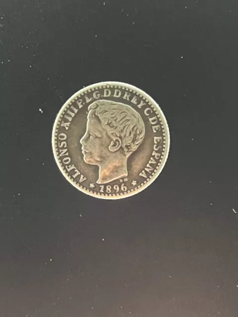 10 centavos 1896 Puerto Rico coin