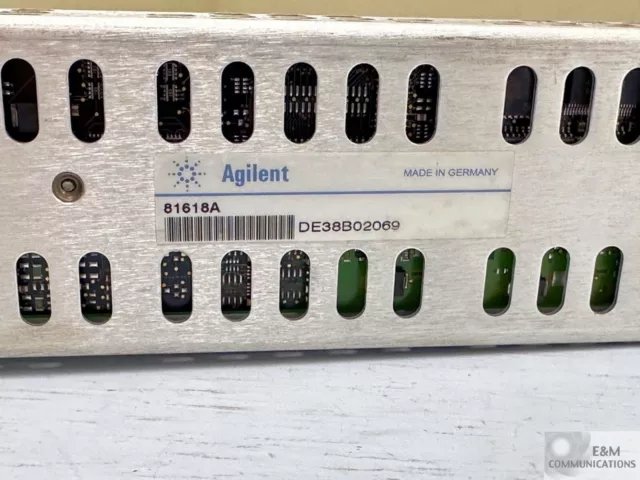 Hp 81618A Agilent Single Optical Head Interface Module For 8166A Mainframe 3