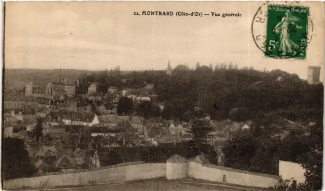 CPA MONTBARD - Vue générale (586469)