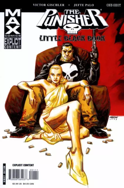 The Punisher Little Black Book One-Shot, MAX, NM 9.4, 1st Print, 2008