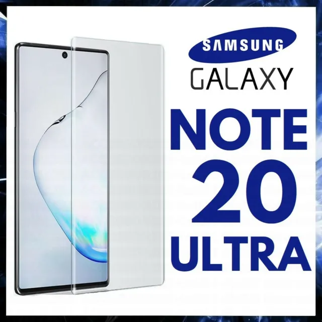 Schutzfilm Im Glas Gehärtetes Geschwungene Für SAMSUNG GALAXY NOTE 20 ULTRA Klar