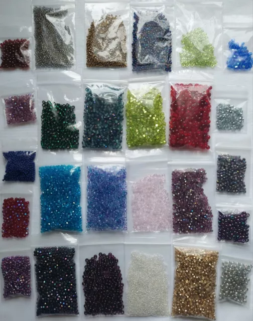 Czech Seed Bead Lot Jewelry Making Supplies Crafts Small Glass Beads 26 Bags