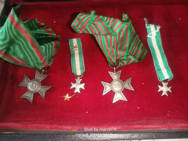 4 X Medagliere Wwii Medaglia Seconda Guerra Mondiale Combattenti