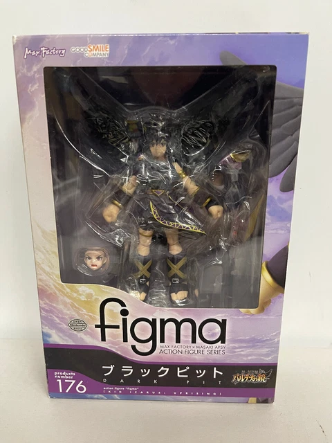 Max Factory Figma 176 Figurine d'action Dark Pit Kid Icarus Uprising MISB