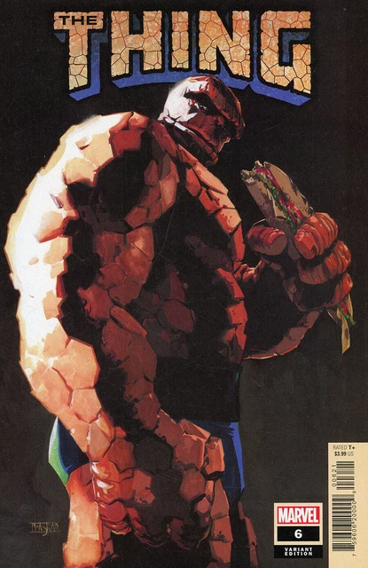 The Thing #6 2022 Unread 1st Print Mahmud Asrar Variant Marvel Comic Book