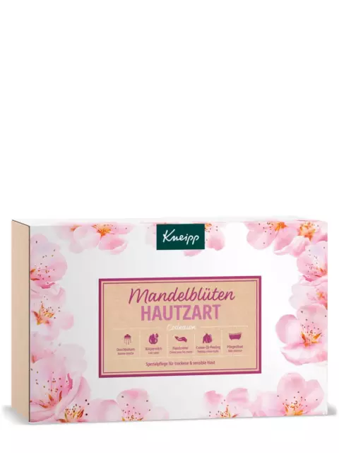 Kneipp Geschenkset Mandelblüten Hautzart Collection - Ausgewählte Mandelöl & Man