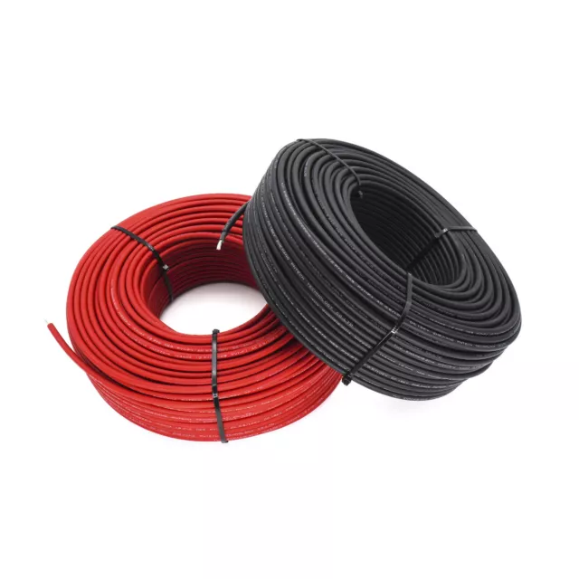 Solarkabel Photovoltaik Rot/Schwarz 4mm² & 6mm²  10-100m  TÜV zertifiziert 2