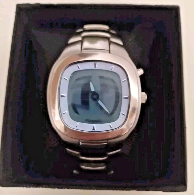 Jr 8123 Big Fossil Watch 本物 フォッシル FOSSIL BIG TIC JR-8123