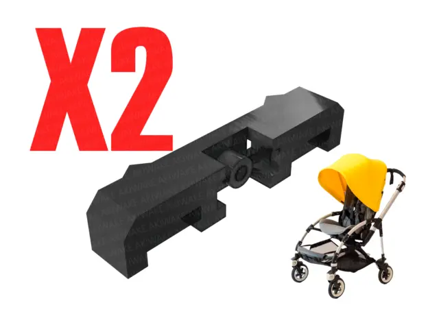 X2 Bugaboo Bee 3 Locking Handle Block Replacement Part Fix Repair DIY Stroller