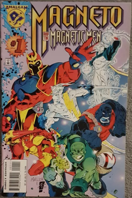 Magneto and The Magnetic Men #1 1996 Amalgam Marvel / DC Comics US