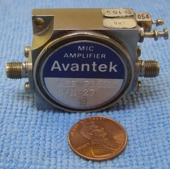 Avantek Mic Solid State Amplifier Model Asf-7169M.