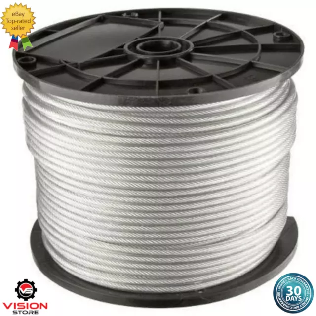 Wire Rope Cable 1mm 1.5mm 2mm 2.5mm 3mm 4mm 5mm 6mm-16mm Steel Metal Galvanised 3