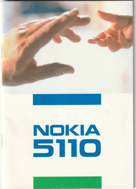 Guterhaltenes Nokia 5110 Handbuch/ Bedienungsanleitung