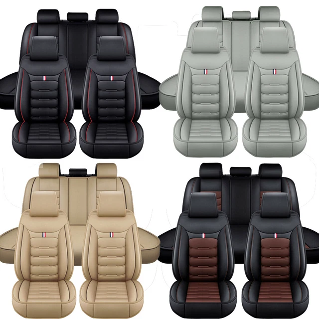 FOR DODGE CHARGER Challenger Leather Full Set Car Seat Covers Front