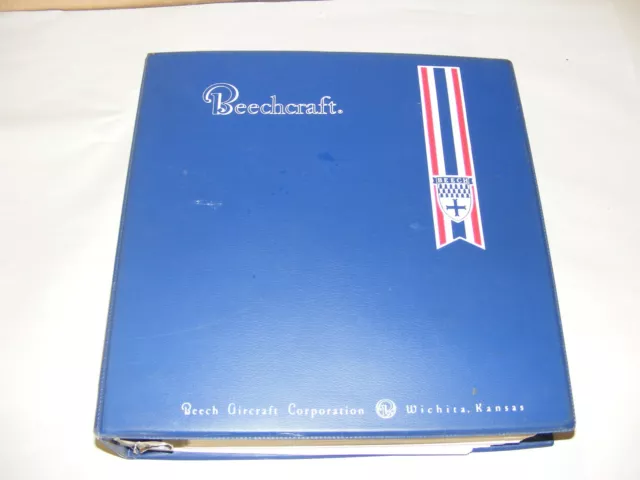 Beechcraft 95 Travel Air Parts Catalog Manual (a)