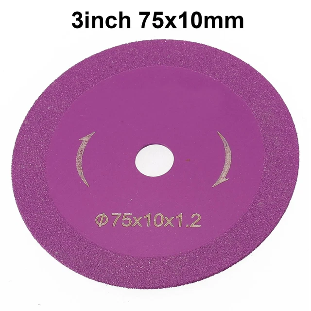 Taglio permanente lama circolare taglio pietra mulino angolare 75 mm