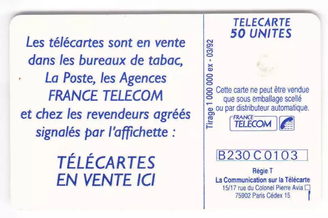 Variete Telecarte .. 50U F239 Trait Sur E Sous Emballage   Ut/Tbe C.9€