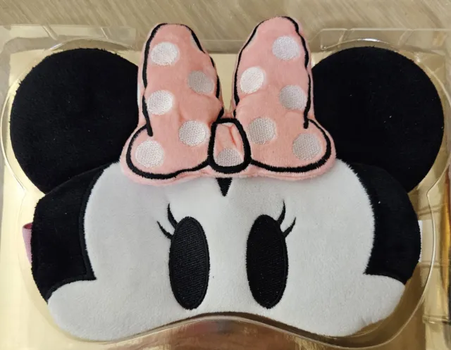 The Creme Shop Disney MINNIE MOUSE 3D Plushie Sleep Mask Limited Edition DISNEY