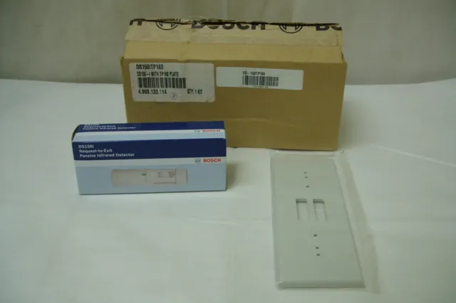 Bosch DS150-I Security Video Motion Sensor with TP160 Trim Plate / DS150ITP160