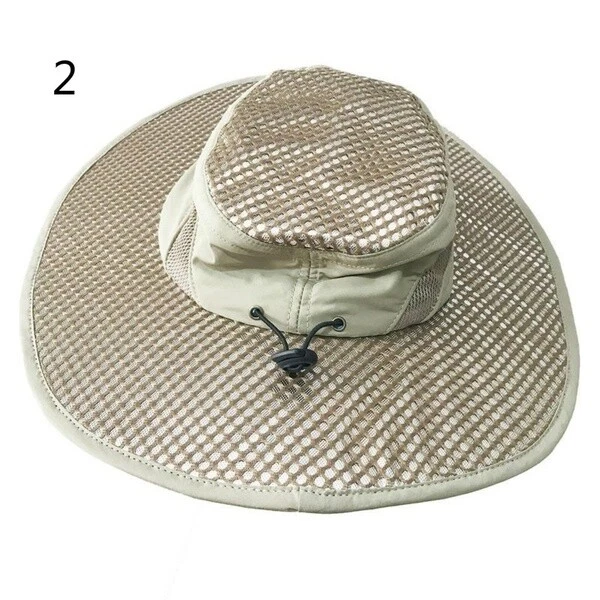 Chapeau De Soleil Creux Anti-UV Pour Femmes - Protection UPF50+ Avec Bord Large Pour Extérieur