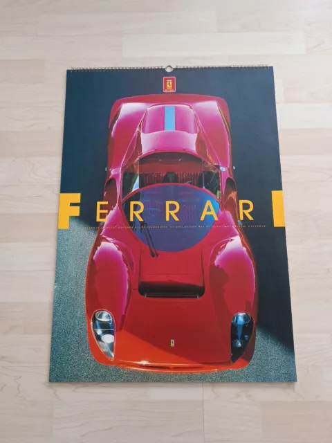 Ferrari 10 Calendra Edition.Gunther Raupp Celebratis 1985, 68,5 cm X 48,5 cm