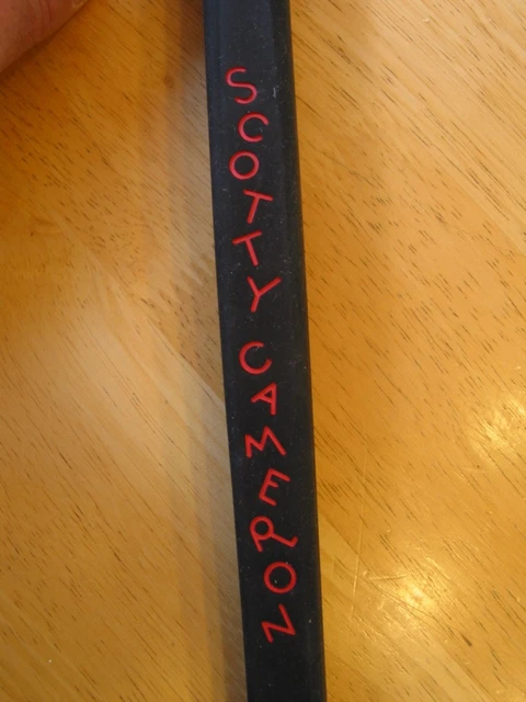 SCOTTY CAMERON DANCING BLACK Pistolini Putter Grip Golf Pride Titleist