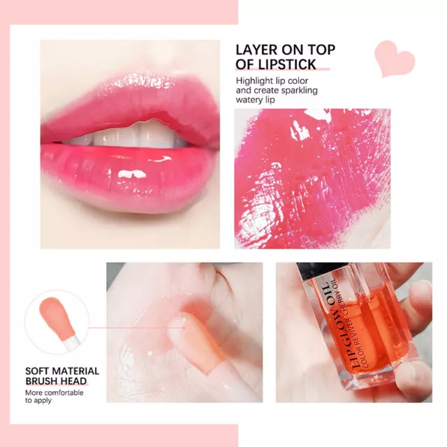 Matt Lippen Glasur Lip Gloss Make-Up Feuchtigkeitsspendend Lang Anhaltendes ♬ 3