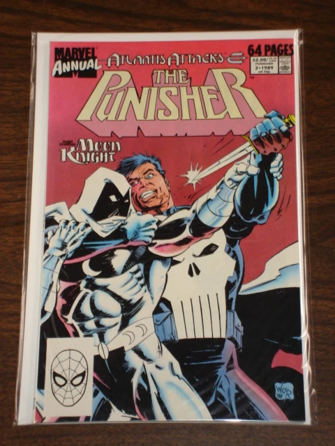 Punisher Annual #2 Vol1 Marvel Atlantis Attacks 1989