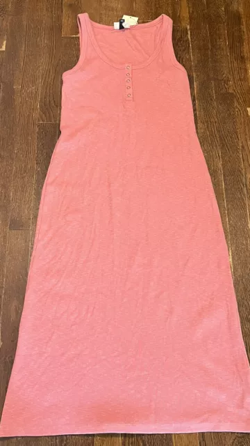 Universal Thread Women's Size Medium Sleeveless Maxi Dress - Tank Dress - Pink