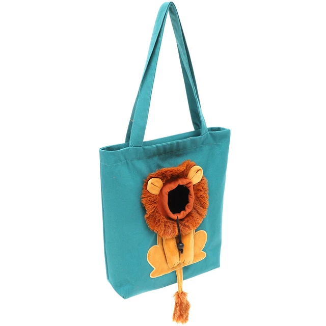 Borsa a tracolla borsa per gatto con piccola per animali domestici borsa da viaggio