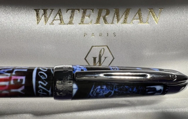 Parure De Stylos Harley-Davidson - Violet - Plume Et Bille - Neuf Avec étiquettes - Avec Cartouches