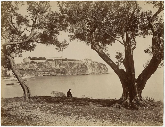 Tirage Albuminé Original Panorama Marseille - Circa 1890 (20,6x54,6 Cm)