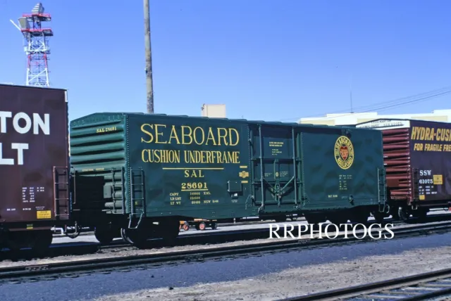Railroad Print Seaboard Air Line Sal 50' Boxcar #28691