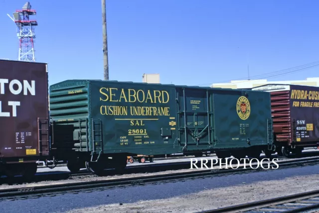 Railroad Print Seaboard Air Line Sal 50' Boxcar #28691