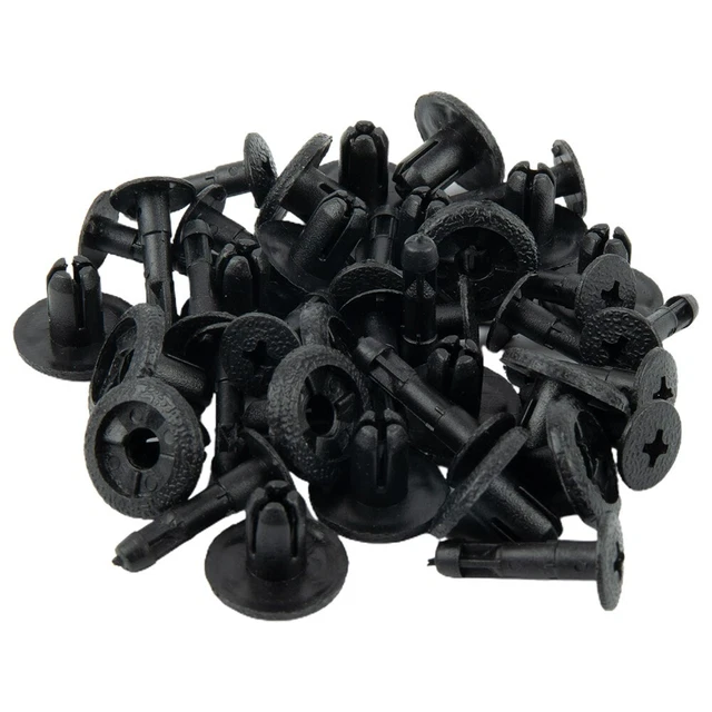 Clip di fissaggio plastica adatte per Honda nero 20X 90683-GR1-003
