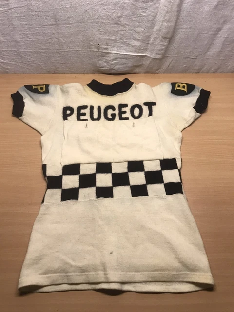 Maillot Long Eté Vintage CHAMPION DU MONDE PEUGEOT