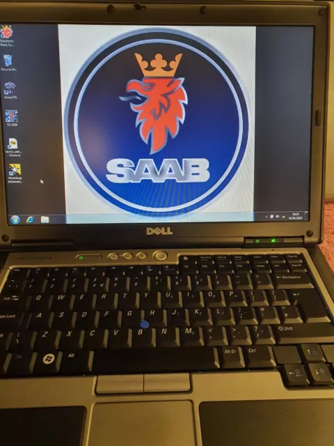 Saab Laptop Globaltis148  Tis2000  WIS  EPC  Tech2 User Notes & Security Access